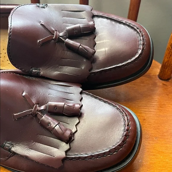 NWOT Weejuns Bass Men’s Leather Tassel Loafers Size 11 - Picture 12 of 12
